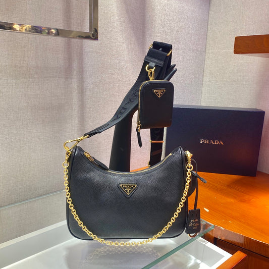 PRADA RE-EDITION 2005 SAFFIANO LEATHER BAG