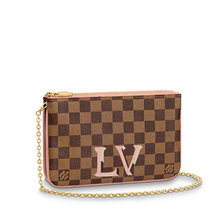 DOUBLE ZIP POCHETTE