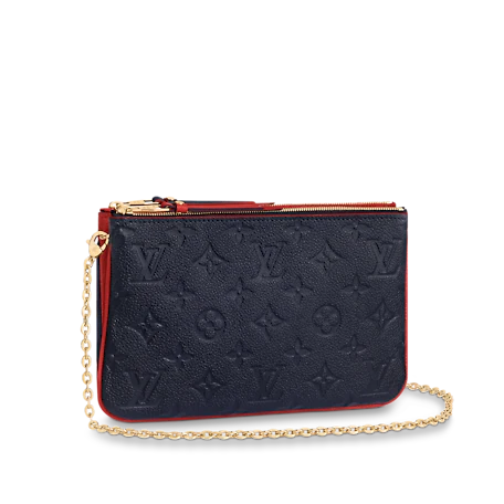 DOUBLE ZIP POCHETTE