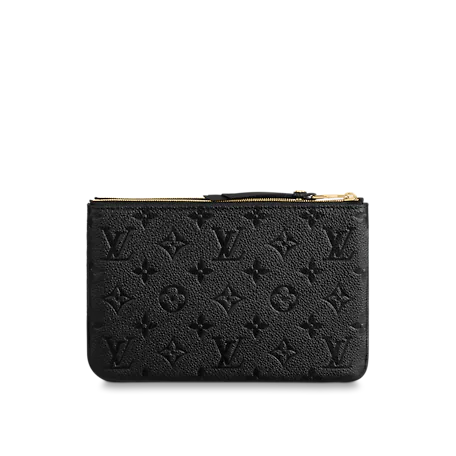 DOUBLE ZIP POCHETTE