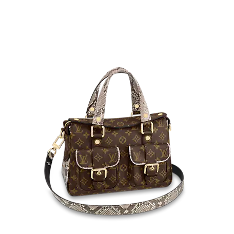 LEATHER MM HANDBAG